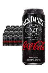 12 x Jack Daniel's & Coca-Cola Can 320ml