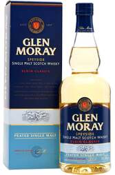 Glen Moray Peated Single Malt 700ml w/Gift Box