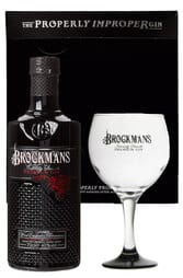 Brockman's Gin 700ml Giftset w 1 Glass