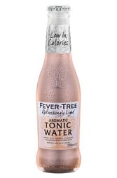 x 24 Fever-Tree Refreshingly Light Aromatic Tonic Water Bottle Case 200ml