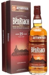 BenRiach 25 Year Authenticus 700ml w/Gift Box