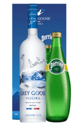Grey Goose 700ml w/ Perrier Cocktail Kit