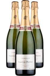 3 x Laurent Perrier Brut w/Gift Box