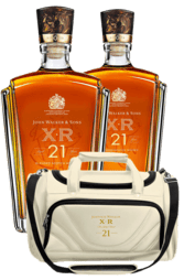 2 x John Walker & Sons XR 21 750ml w/ Golf Bag