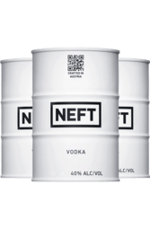 3 x NEFT Vodka White Barrel 700ml