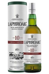Laphroaig 10 Year Old Sherry Oak Finish 700ml w/Gift Box