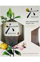 Roku Japanese Gin 700ml Gift Pack with Glass