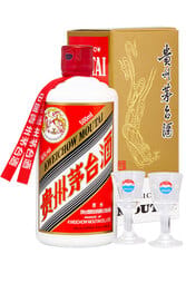 Kweichow Moutai Flying Fairy Baijiu 500ml Giftset w/ 2 Glasses
