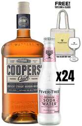 1x Coopers Craft Straight Bourbon Highball Set /w FREE GIFTS