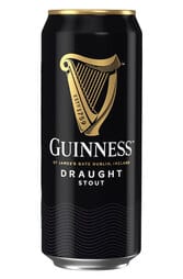 COLD Guinness Draught Stout Can 440ml