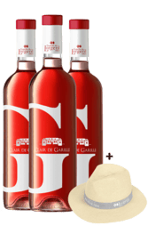 3 x Clair de Garille IGP Pays d'Oc 750ml w/ Hat