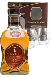 Cardhu 12 Year 700ml Gift Pack with 2 Glasses