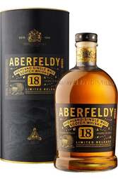 Aberfeldy 18 Year Highland Single Malt 1L w/Gift Box