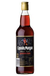 Captain Morgan Black Label Rum 750ml