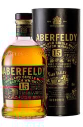 Aberfeldy 15 Year Napa Vally Red Wine Cask Limited Edition Single Malt 700ml w/ Gift Box