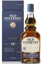 Old Pulteney 18 Year Single Malt 700ml w/Gift Box