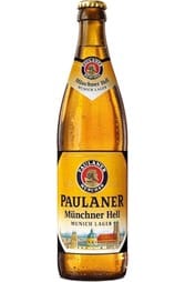 20 x Paulaner Munchner Hell Beer Bottle Case 500ml