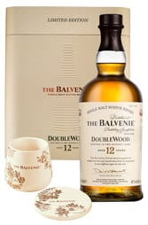 Balvenie 12 Year Old Doublewood 700ml Makers Pack Giftset with 1 Ceramic Glass & Coaster