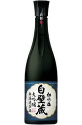COLD Sho Chiku Bai Shirakabegura Daiginjo Muroka Genshu Sake 640ml