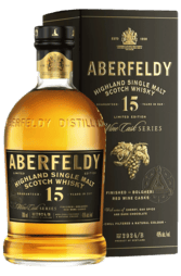 Aberfeldy 15 Year Tuscan Bolgheri Red Wine Cask Finish Limited Edition Single Malt 700ml w/ Gift Box