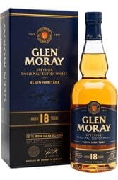 Glen Moray 18 Year Single Malt 700ml w/Gift box