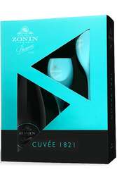Zonin - Cuvee 1821 Prosecco 750ml w/ 2 Glasses
