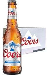 24 x Coors Beer Bottle Case 330ml