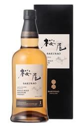 Sakurao Single Malt Japanese Whisky 700ml w/Gift Box