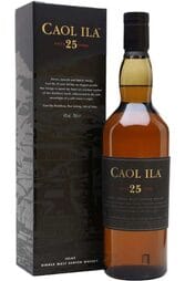 Buy Caol Ila 25 Year Single Malt 700ml w/Gift Box at the best