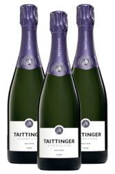 3 x Taittinger Nocturne Sec 750ml