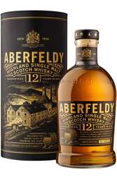 Aberfeldy 12 Year Single Malt 1L with Gift Box