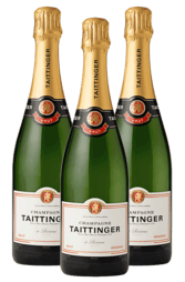 3 x Taittinger Brut Reserve 750ml