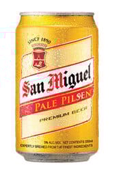San Miguel Pale Pilsen Can 330ml