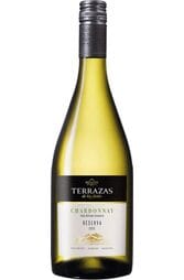  Terrazas de los Andes Reserva Chardonnay 750ml bottle only