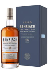 Benriach The Twenty Five 25 Years 700ml Bottle with Gift Box