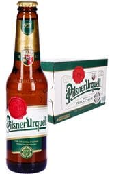 24 x Pilsner Urquell Beer Bottle Case 330ml