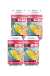 4 x Brewlander Ong Lai IPA Can Pack 330ml