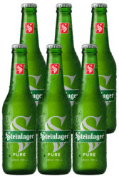 6 x Steinlager Pure Beer Bottle 330ml