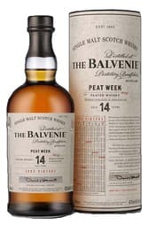Balvenie Peat Week Aged 14 Year Old - 2003 Vintage Single Malt 700ml Bottle w/Gift Box