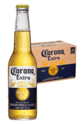 24 x Corona Extra Beer Bottle Case 330ml