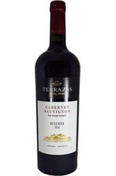 Terrazas de los Andes Reserva Cabernet Sauvignon 750ml Bottle only