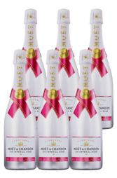6 x Moet & Chandon Ice Imperial Rose 750ml