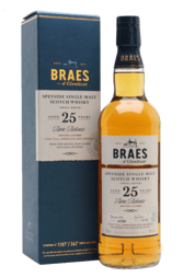 Braeval Braes of Glenlivet 25 Years Single Malt 700ml Bottle with Gift Box 