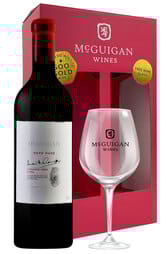McGuigan Hand Made Shiraz 750ml Festive Gift Pack w/ Wine Glass