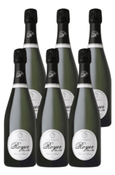 6x Champagne Royer Blanc de Blancs 750ml