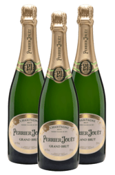 3 x Perrier Jouet Grand Brut 750ml