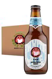 24 x Hitachino Nest White Ale Bottles Case 330ml