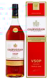 Courvoisier VSOP Triple Oak Special Edition 1L with Gift Box