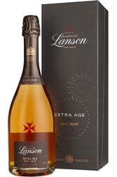 Lanson Champange Extra Age Rose 750ml with Gift Box