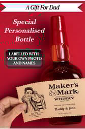 Maker's Mark 700ml - Your Personalized photo Bottle